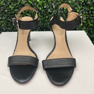 Antonio Melani, Black Heels, Open toe, Women’s Size 6.5